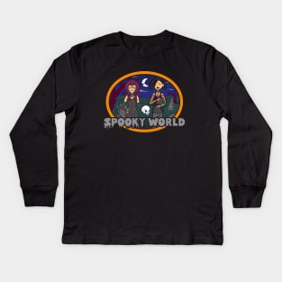 Spooky World Kids Long Sleeve T-Shirt